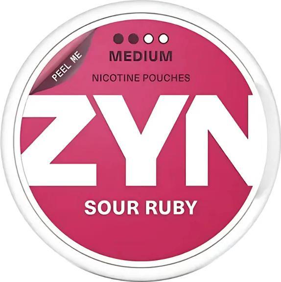 Zyn Sour Ruby (Snus sans nicotine, 10 mg)
