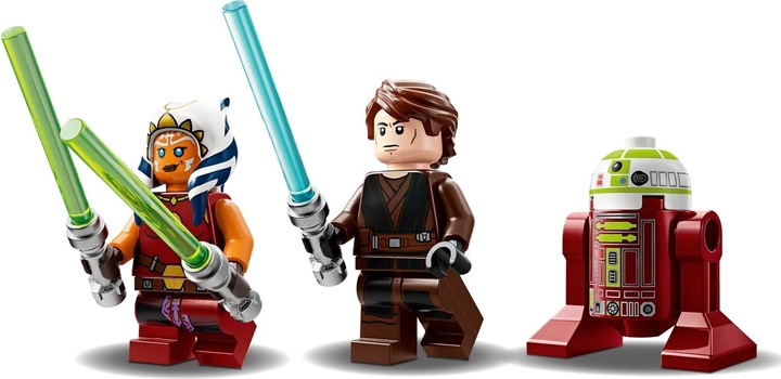 Actual product image LEGO Ahsokas Jedi Interceptor (75401, LEGO Star Wars)