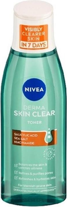 Immagine prodotto NIVEA Lozione detergente Derma Skin Clear (Tonico) 200 ml (Tonico per il viso, 200 ml)