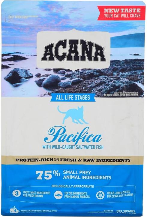 Acana Pacifica Cat dry cat food 1.8kg (Adulte, 1 pcs, 1800 g)