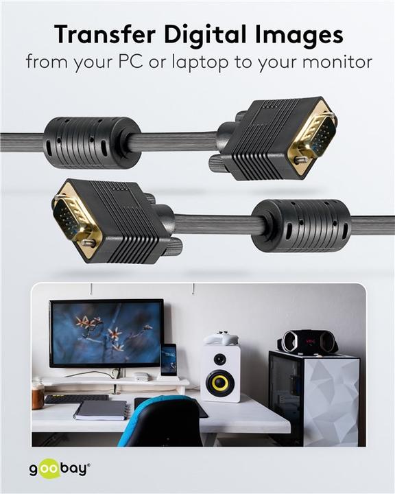 Produktbild LogiLink VGA — VGA (1.80 m, VGA)