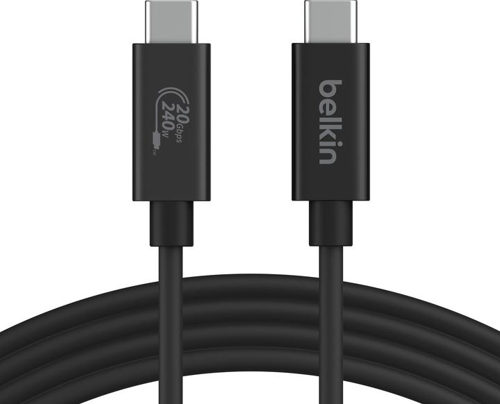 Produktbild Belkin USB C — USB C (2 m, USB 3.2 Gen 2x2, 240 W)