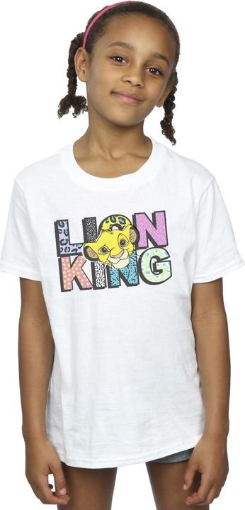 Produktbild Disney The Lion King Pattern Logo TShirt Mädchen (152, 158)