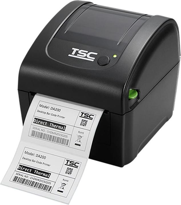 TSC DA220, 8 Punkte/mm (203dpi), RTC, EPL, ZPL, ZPLII, DPL, USB, Ethernet (203 dpi)