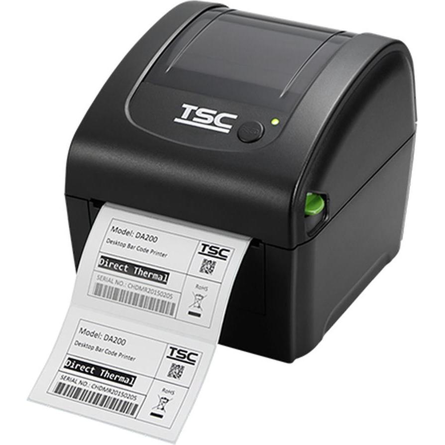 TSC DA220, 8 punti/mm (203 dpi), RTC, EPL, ZPL, ZPLII, DPL, USB, Ethernet (203 dpi), Stampante di etichette, Nero