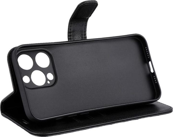 Produktbild Radicover Radiation Protection Wallet Vegan Leather iPhone 15 PRO MAX Flipcover Black PU (Apple iPhone 15 Pro Max)