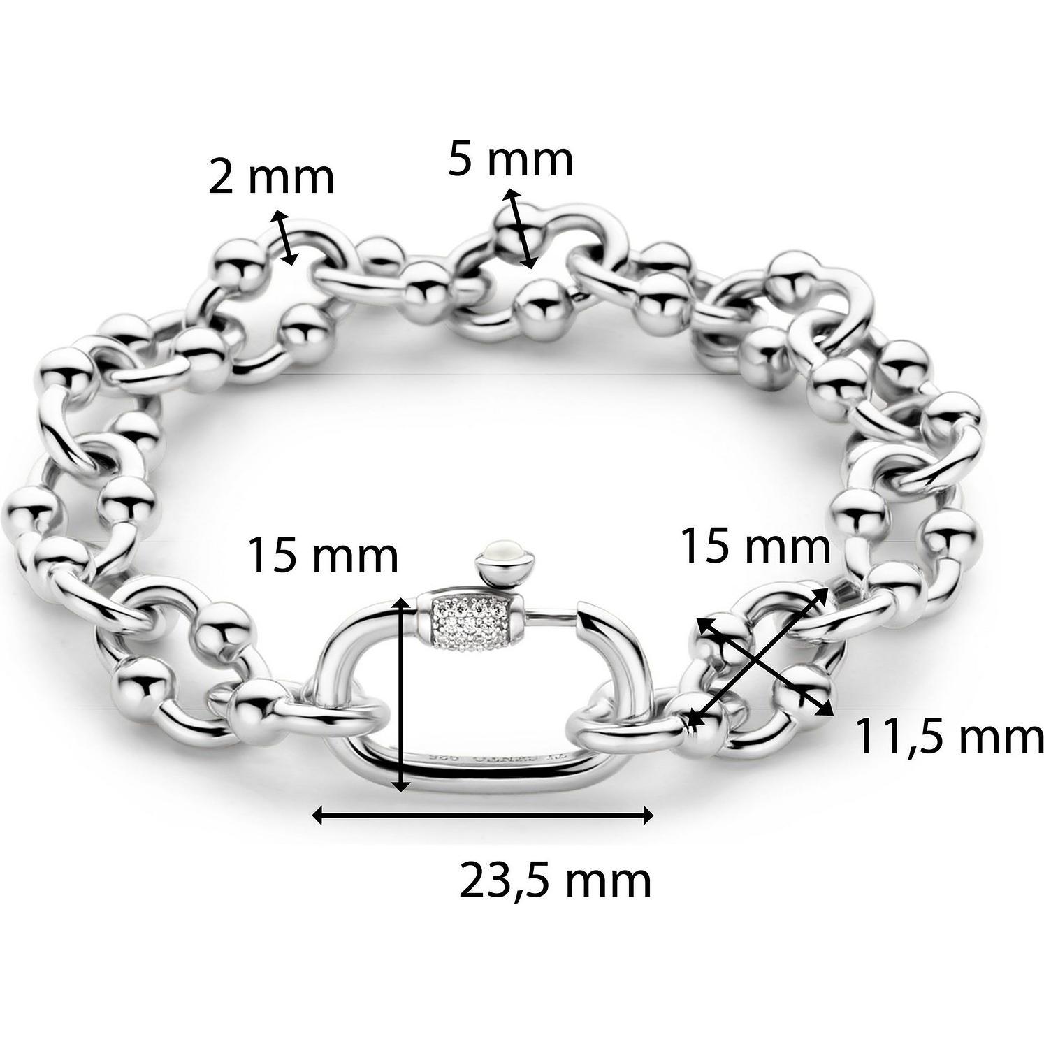 Thumbnail - Ti Sento Milano, Armschmuck, Armband, (20 cm, 925er Silber)