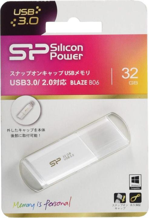 Image du produit Silicon Power Blaze B06 - Clé USB à mémoire flash (32 Go, USB-A)