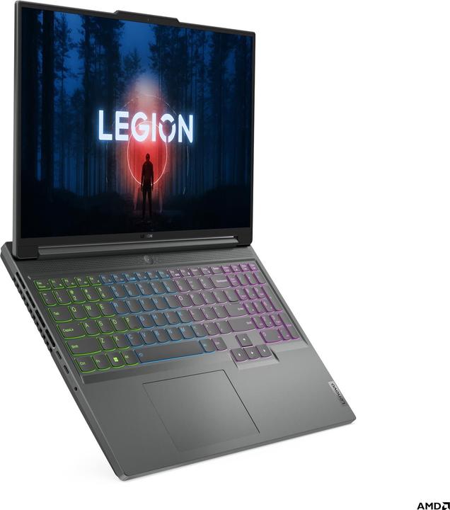 Actual product image Lenovo Legion Slim 5 (16", AMD Ryzen 7 7840HS, 16 GB, 512 GB, Eng. Int.)
