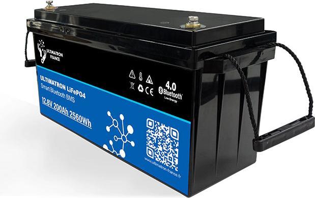 Actual product image Ultimatron UBL-12V-200Ah-PRO LiFePO4 supply battery 1st generation (12.80 V, 200 Ah)