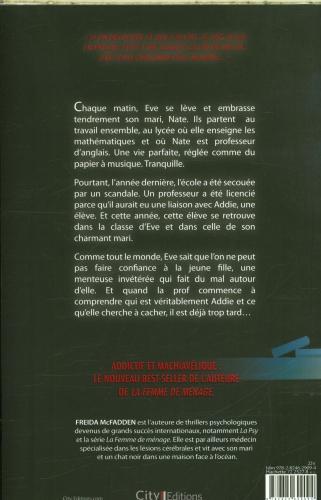 Actual product image City éditions La prof (French, McFadden Freida, 2025)