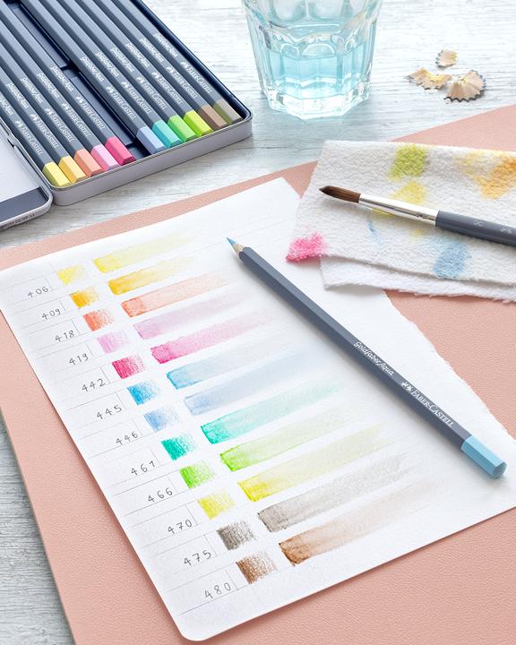 Produktbild Faber-Castell Aquarellstifte Goldfaber (Mehrfarbig, 12 x)