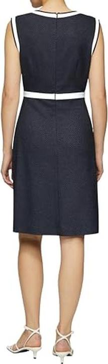 Image du produit S.Oliver Kleid Fein gepunktetes Etuikleid mit Kontrast-Detail (34)