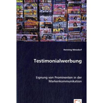 Testimonialwerbung, Fachbücher von Henning Metzdorf