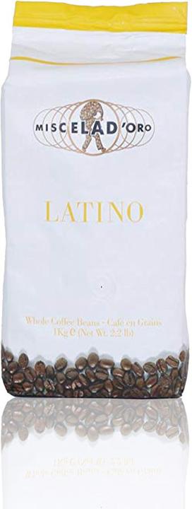 Immagine prodotto Miscela d'Oro Chicchi di caffè Miscela D oro Latino (1 KG) (1000 g, Tostatura media)