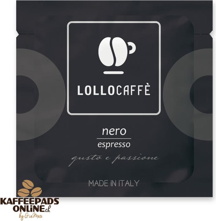 Actual product image Lollo Caffè Coffee pods Nero (50 pods) (50 x Port.)