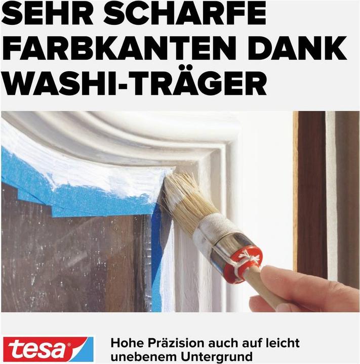 Produktbild tesa Malerkrepp OUTDOOR, Malerband für den Aussenbereich (25 mm)
