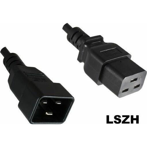 MicroConnect, Verlängerungskabel, Power Cord C19 - C20 1.8m LSZH (1.80 m, C19, C20)