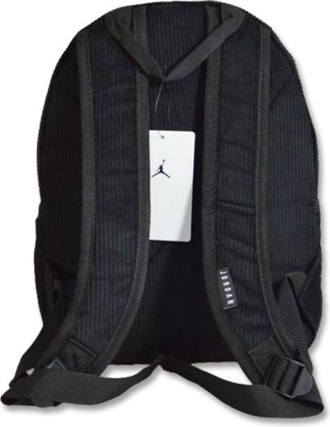 Actual product image Air Jordan Corduroy Girls Mini Backpack Black - 2A0860-023 (10 l)