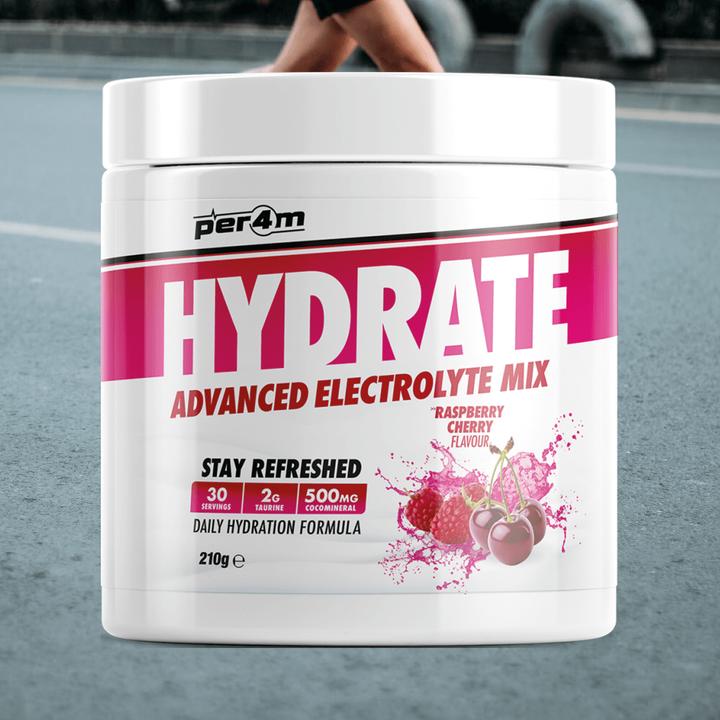 Actual product image Per4m Hydrate Advanced Electrolyte Mix (Cherry, Raspberry)