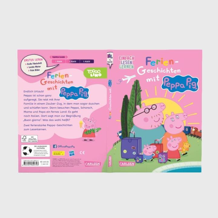 Immagine prodotto Peppa Wutz: Ferien-Geschichten mit Peppa Pig (Tedesco, Steffi Korda, 2024)