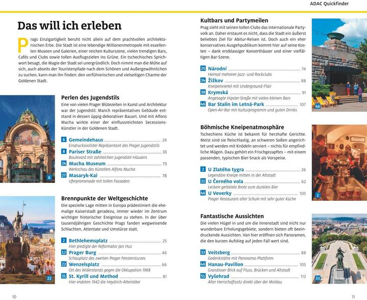 Produktbild Adac Reiseführer Prag (Deutsch, Franziska Neudert, Stefan Welzel, 2024)