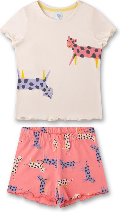 Sanetta Schlafanzug kurz Leopard (116)