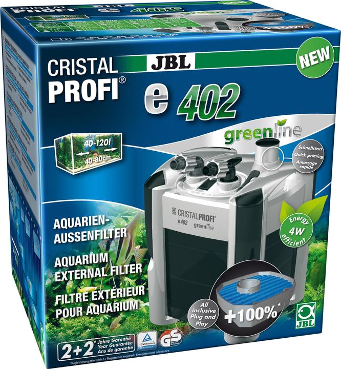 JBL Aquaristik und Terraristik Cristalprofi (120 l, External filters, Sea water)