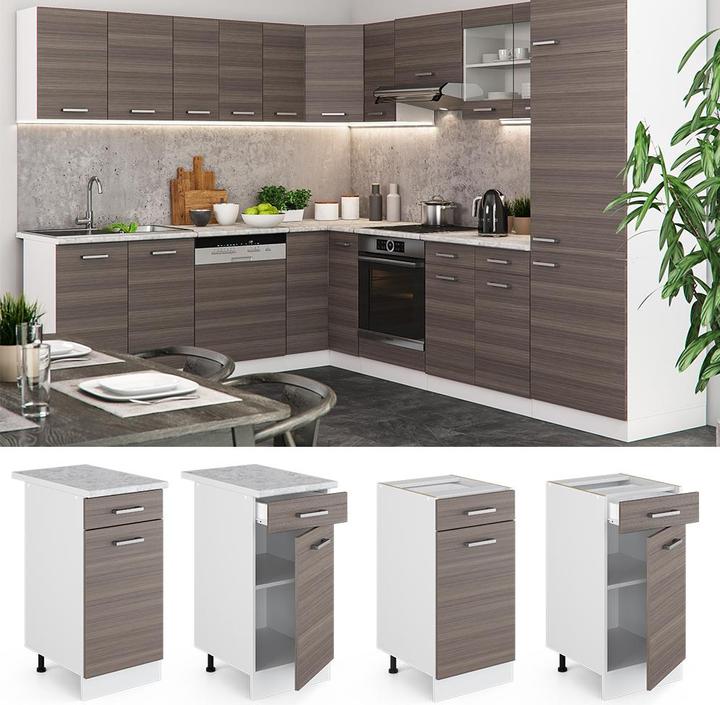 Produktbild Vicco Schubladenunterschrank R-Line (40 x 60 x 81.5 cm)