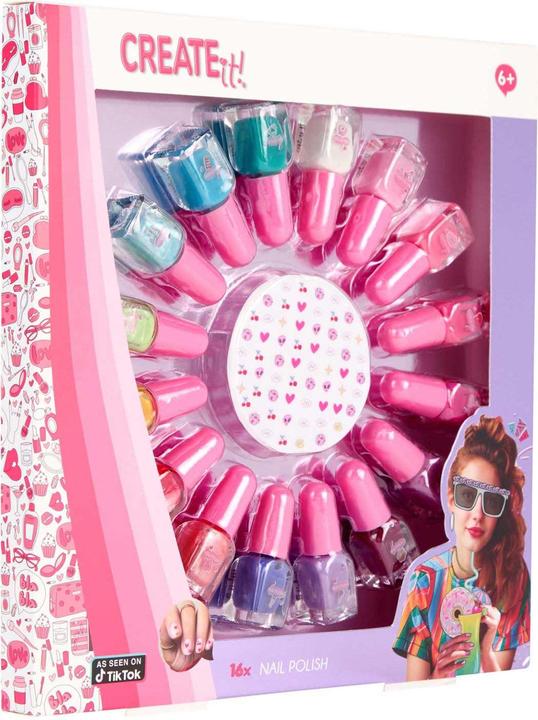 Produktbild Canenco Create It! Nagellack-Set – 16-tlg.