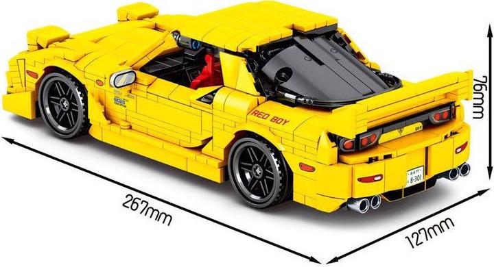 Image du produit Sembo Voiture de course jaune