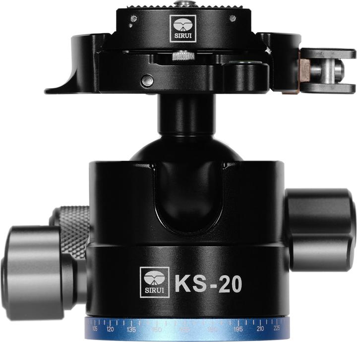 Produktbild Sirui KS-20 Kugelkopf black mit Schnellverschluss und TY-55X Platte (Kugelkopf)
