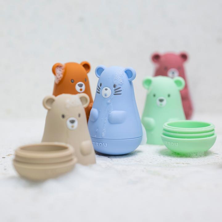 Actual product image GCS NATTOU Bath toys set blue mix