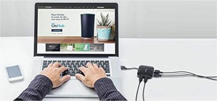 Actual product image TP-Link USB hub 4x USB 3.0 UH400 (USB-A, 4 ports)