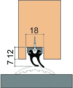 Actual product image Hebgo Retaining profiles 125