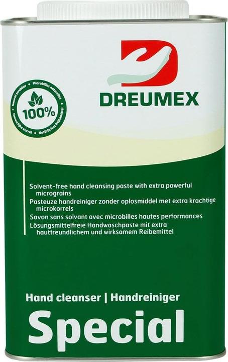 Dreumex Handreinigungspaste Spezial 4,2 kg Metallbehälter (Flüssigseife, Handseife Nachfüllpackung, 4200 ml)