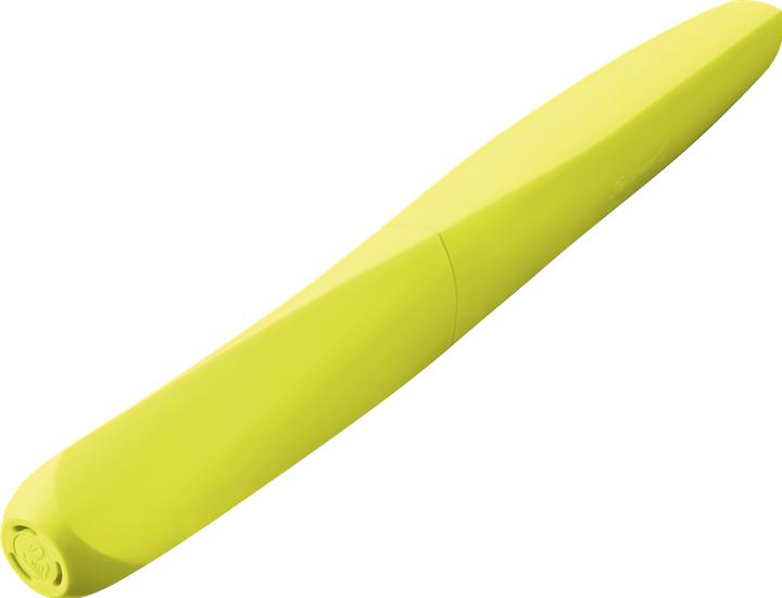 Produktbild Pelikan Füller Twist Feder M, Neon, universell für Rechts- und Linkshänder, Blisterkarte (Green, Yellow, 1 x)