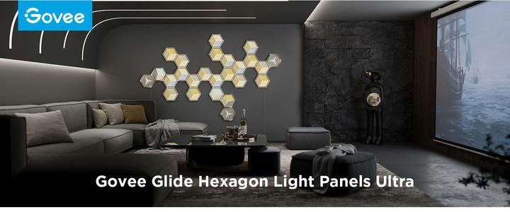 Productafbeelding Govee paneelverlichting Glide Hexa Ultra, 7-pak