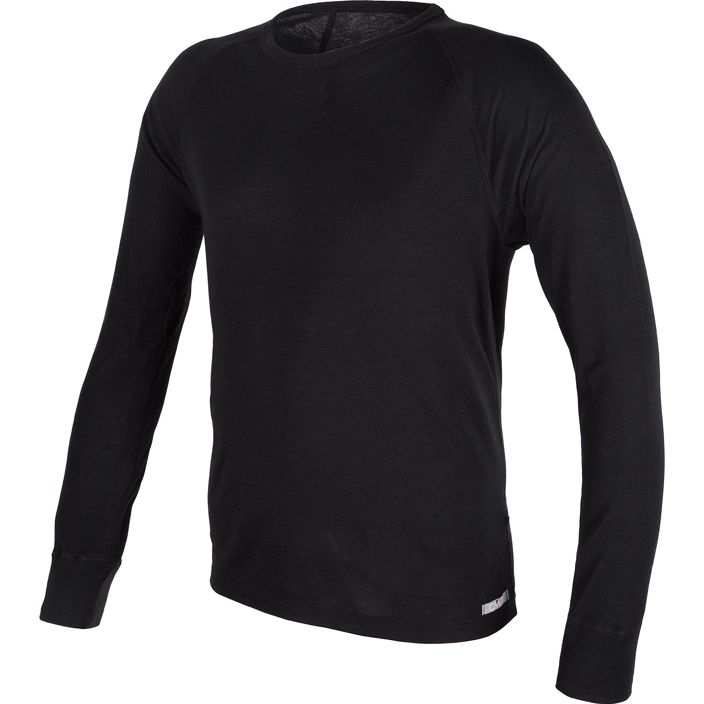 Thumbnail - CMP Campagnolo, Herren, Funktionsshirt, Sweat Longsleeve (M), Schwarz, M