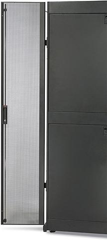 Produktbild APC NetShelter SX 45U Wide Perforated Split Doors Blac (45 HE, 19 Zoll Rack)