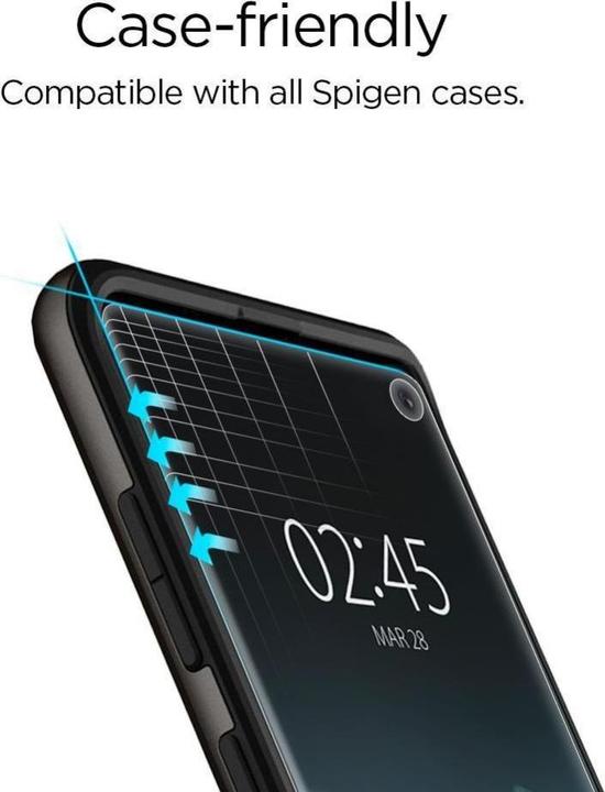 Produktbild Spigen Neo Flex HD (2er Pack) (1 Stk., Samsung Galaxy S10+)