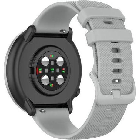 Thumbnail - Strap-it Silikonarmband (22 mm, Silikon), Uhrenarmband, Grau