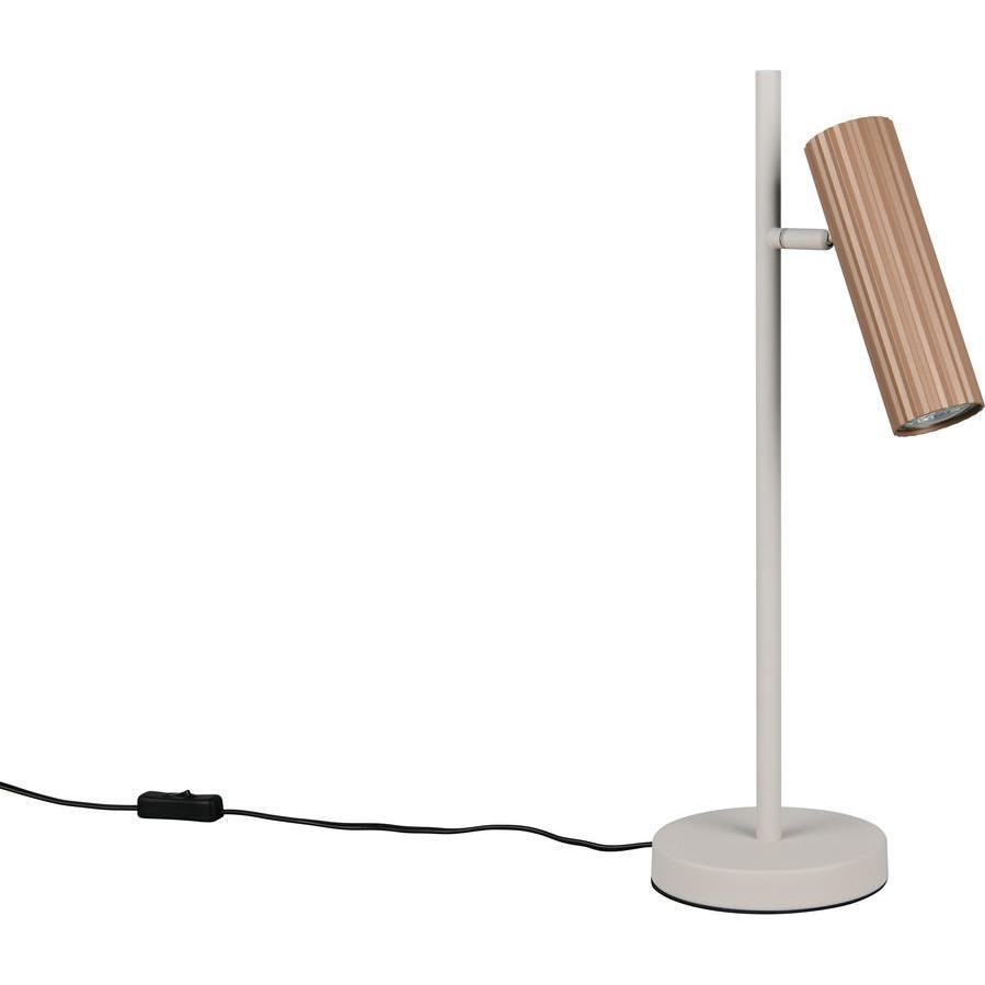 Trio, Lampada da tavolo, 567700165 Soka GU10 Tischleuchte ⌀15cm Coffee (GU10)