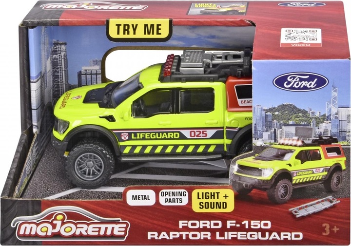 Immagine prodotto Majorette Ford F-150 Raptor Bagnino
