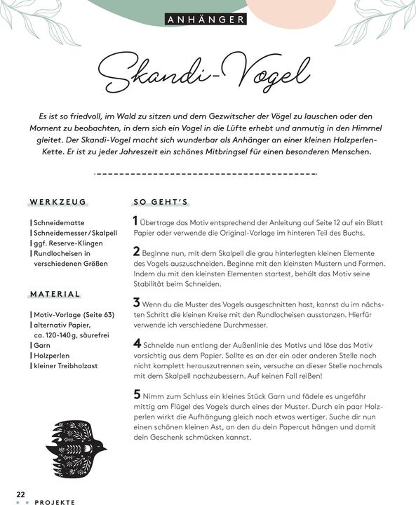 Actual product image Zauberhaftes Papercut (German, Marie-Christine Hollerith, 2022)