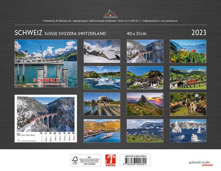 Image du produit Suisse (40 x 31 cm, Couverture souple, Allemand)