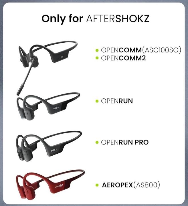 Produktbild PowerGuard USB-C zu Shokz OpenRun Kopfhörer Ladekabel (1m, USB)