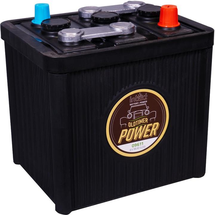 Image du produit Intact Oldtimer-Power 96Ah 6V Batterie pour voiture ancienne 09611 (6 V, 96 Ah, 390 A)