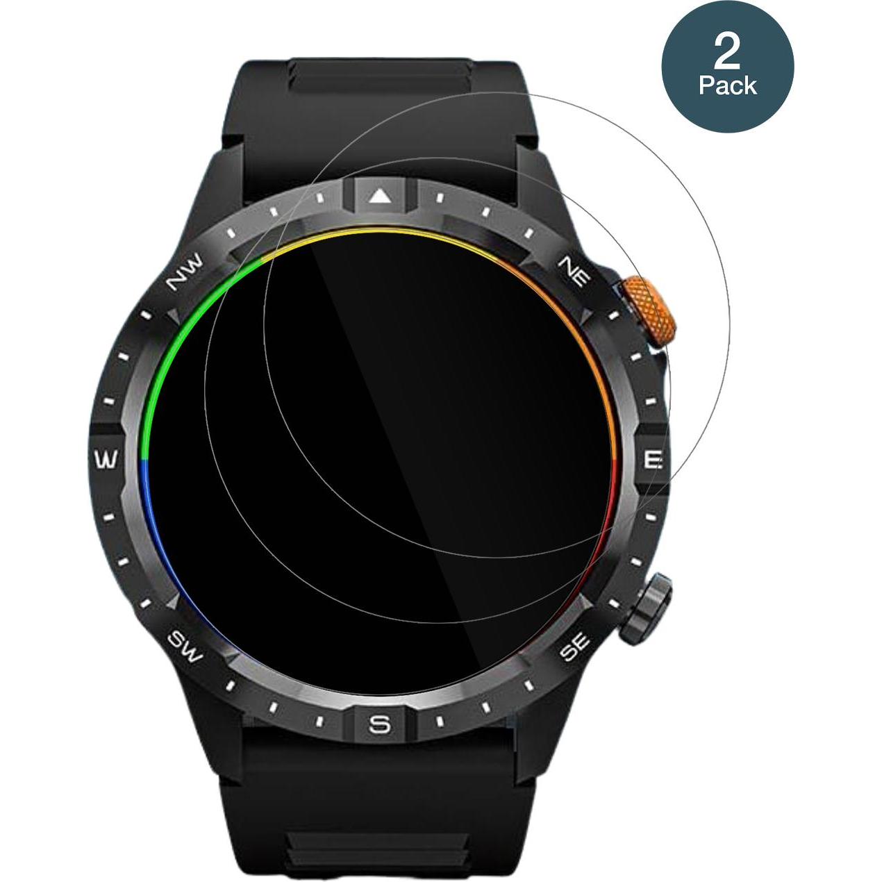 Thumbnail - Dipos Anti-Shock Displayschutz 9H, Smartwatch Schutzfolie, Transparent