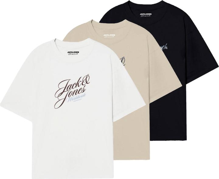 Actual product image Jack & Jones T-Shirt Inwood Kurzarmshirt im Dreierpack (S)